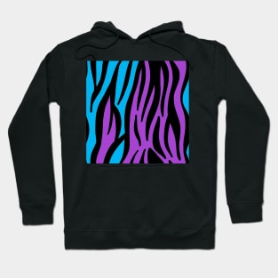 Blue and Purple two toned Hoodie